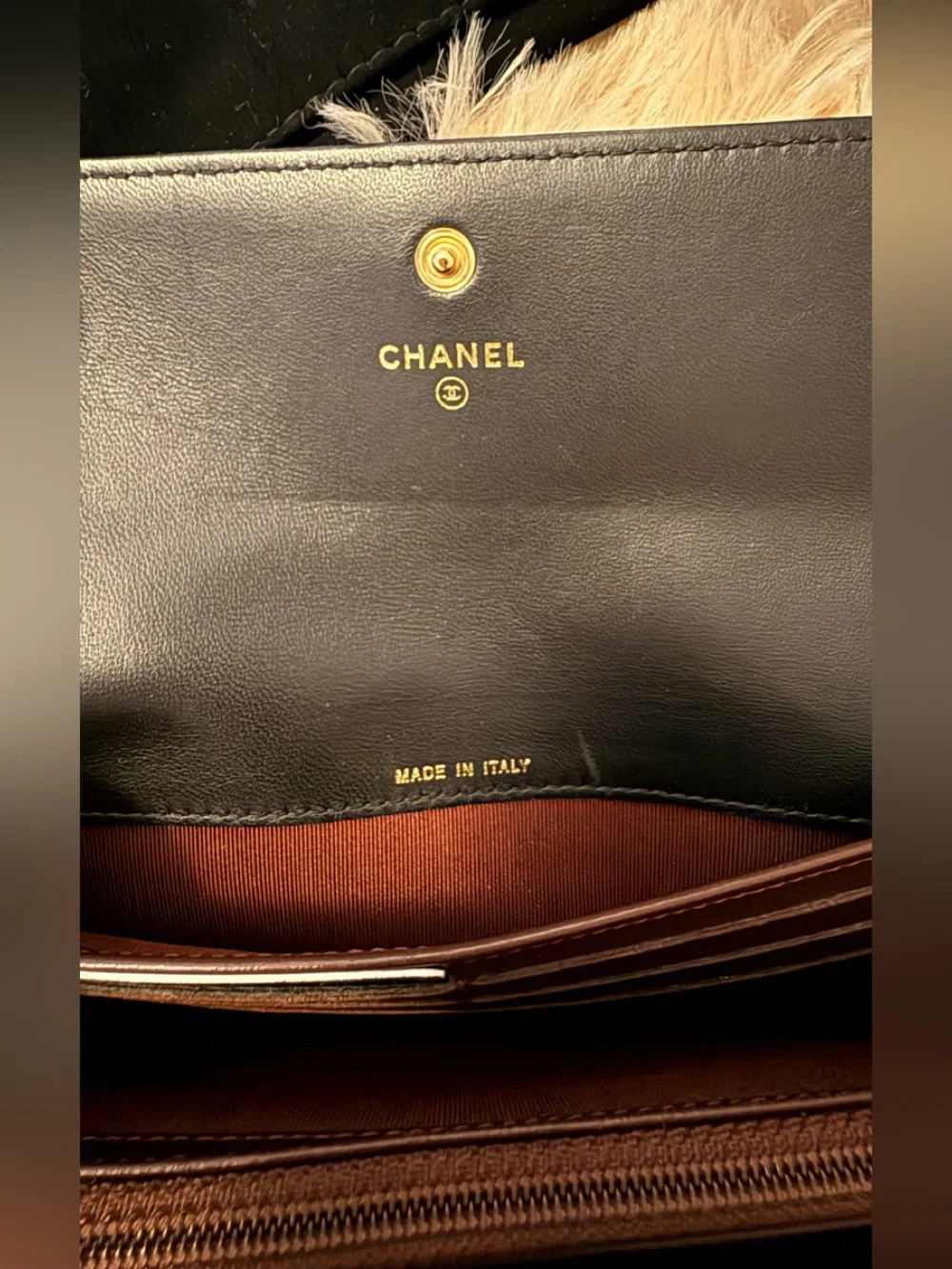 CHANEL lambskin quilted